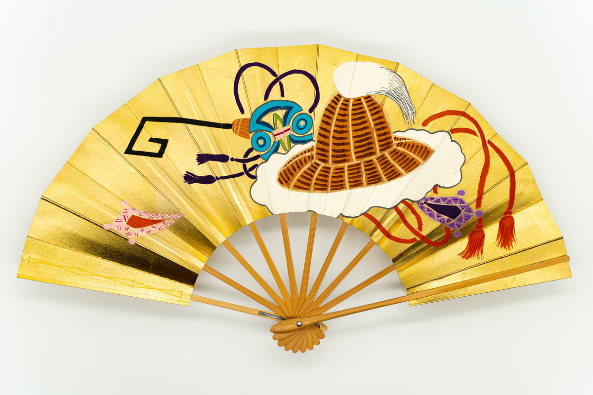 蓬莱 純金（24k）– 扇専門店 万葉